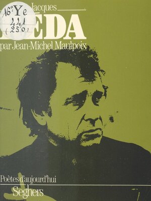 cover image of Jacques Réda